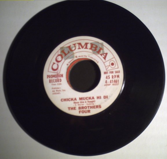 Brothers Four, The Darlin', Won't You Wait/Chicka Mucka Hi Di