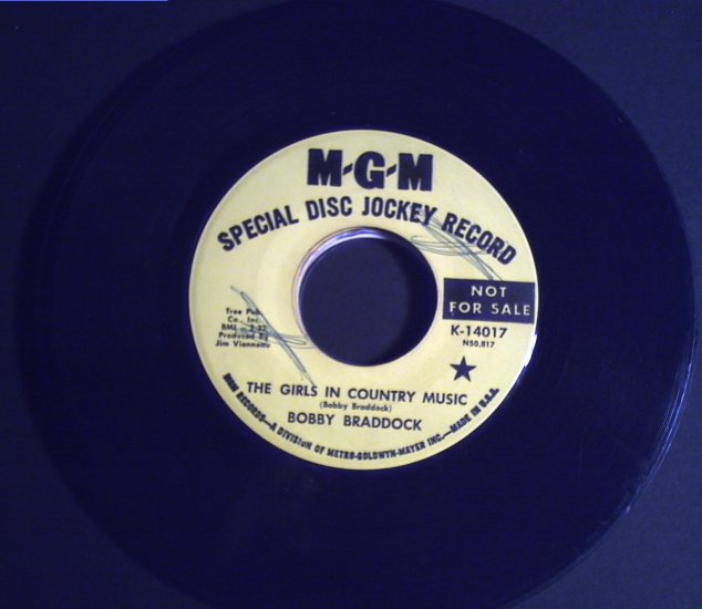 Braddock, Bobby The Girls In Country Music/Put Me Back