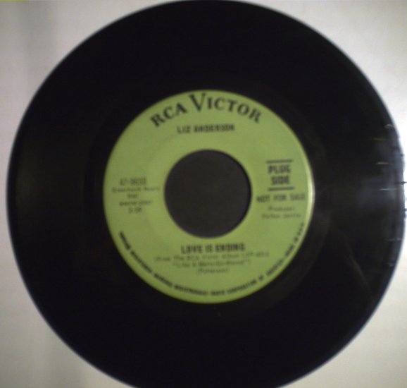 Anderson, Liz Love Is Ending/Blue Are The Violets