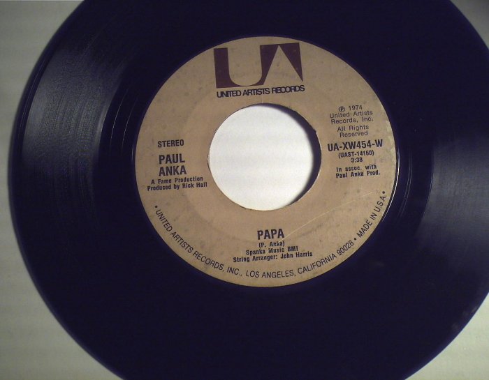 Anka, Paul Papa/You're Having My Baby