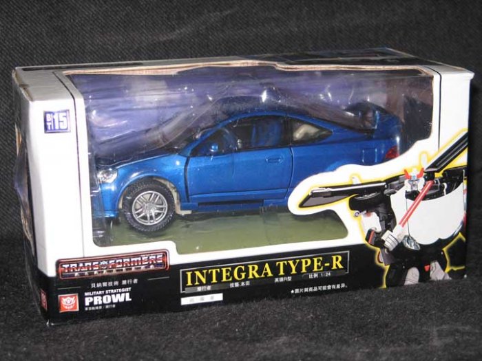 TRANSFORMERS BINALTECH KO PROWL INTEGRA BLUE TYPE-R