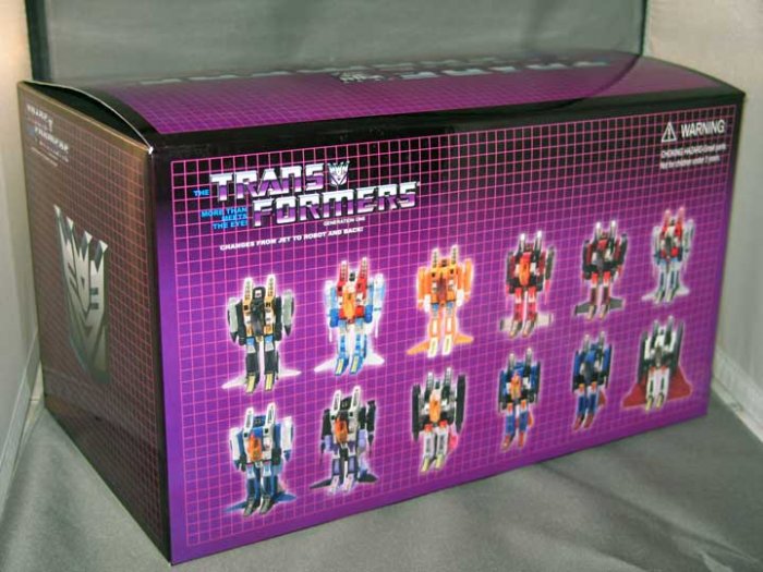 TRANSFORMERS G1 REISSUE SUNSTORM THUNDERCRACKER THRUST