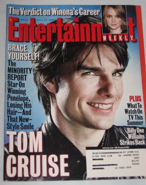 ENTERTAINMENT WEEKLY Magazine 658 Tom Cruise Winona Ryder Billy Dee ... ENTERTAINMENT WEEKLY Magazine 658 Tom Cruise Winona Ryder Billy Dee ...