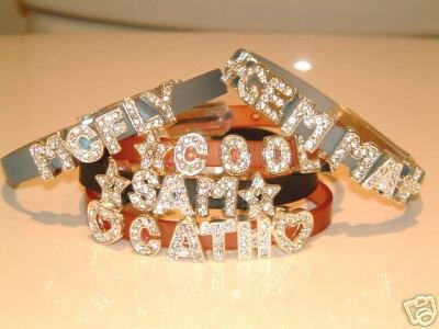 CRYSTAL LETTERS - MAKE YOUR OWN NAME BRACELETS