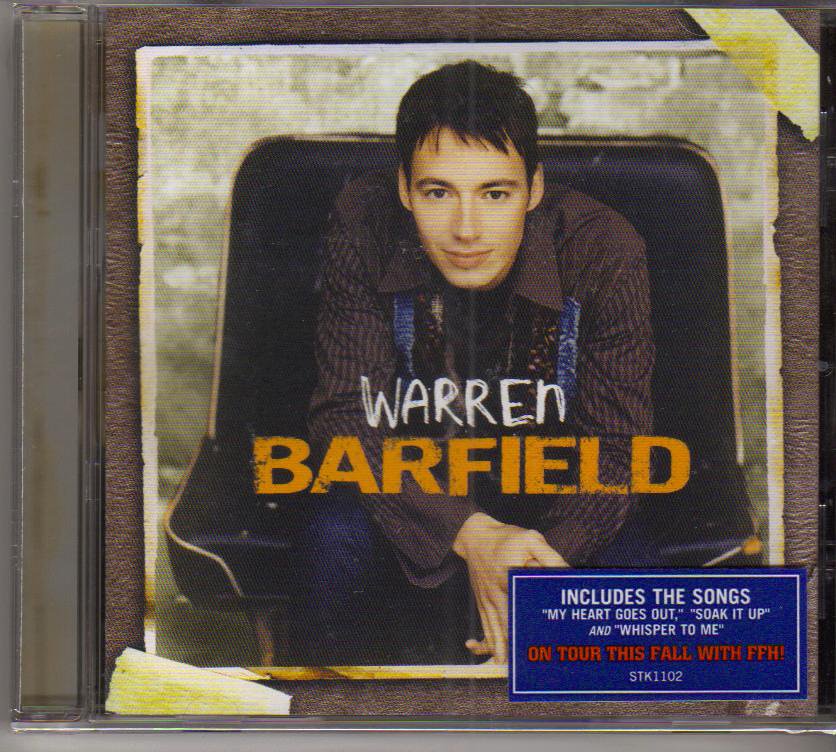 Warren Barfield Music CD