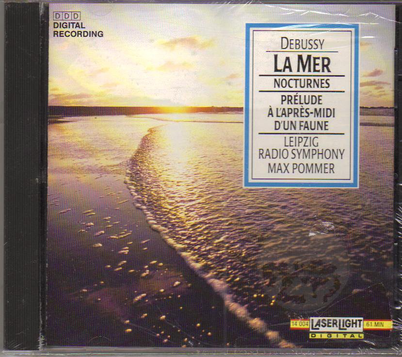 Claude Debussy La Mer Nocturnes Music CD