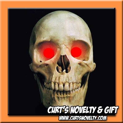 Scary Red LED Halloween Eye Eyes Set Haunted House Prop