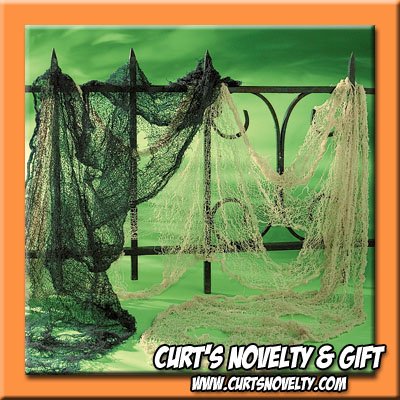 Super Scary Gray Creepy Cloth Halloween Haunted House Prop