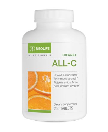 Vitamin C, All C (Ohewable), 250 tablets ( 3332 )