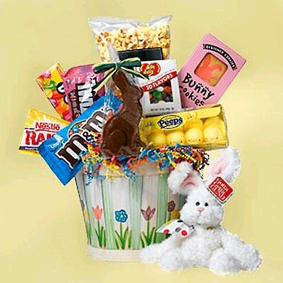 Easter - Easter Bunny Basket of Treats - EF821