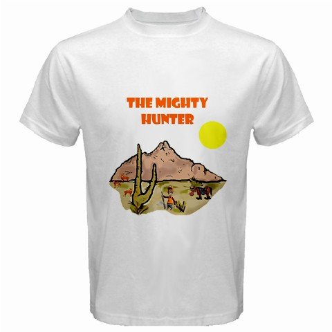 The Mighty Hunter 1 White T-Shirt