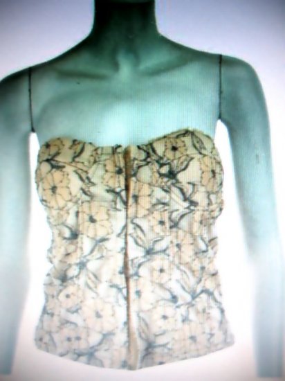 Womens Jr/Miss sexy club wear bustier top NWT SM-LG