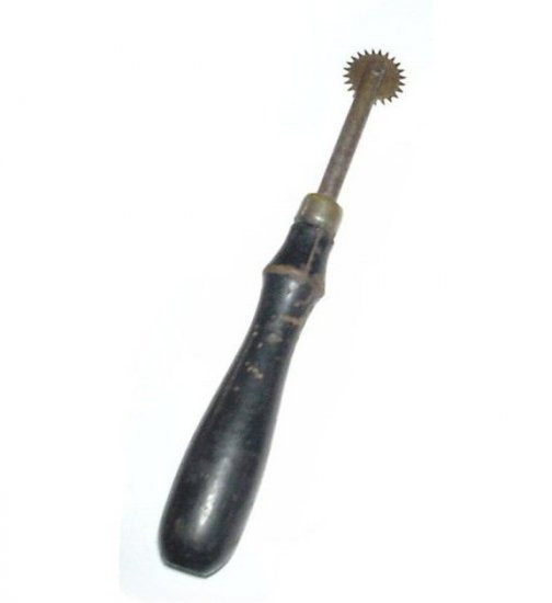 Vintage Leather Tool Stitching Wheel