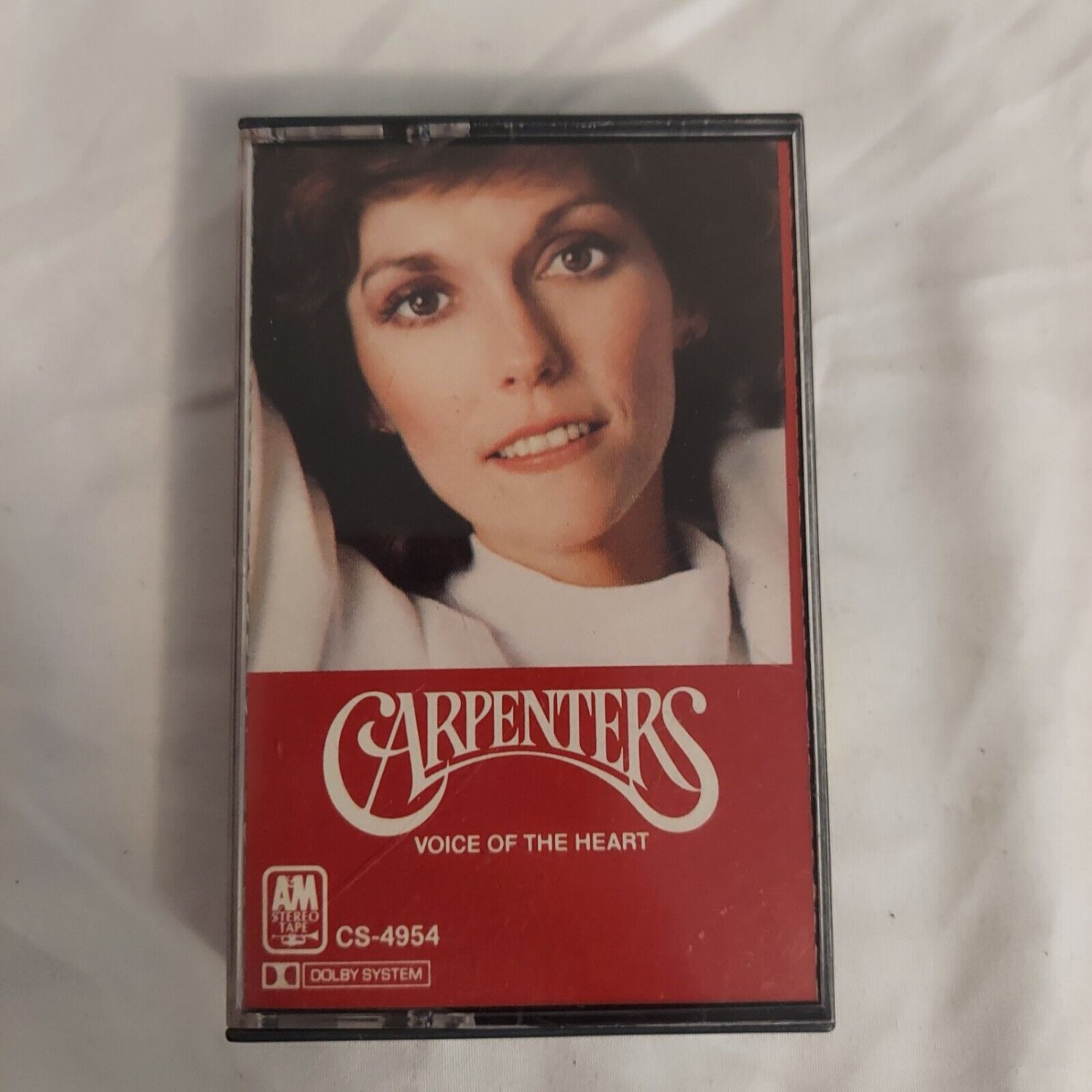 Carpenters Voice Of The Heart Cassette Tape 1983 A M CS 4954 Dolby