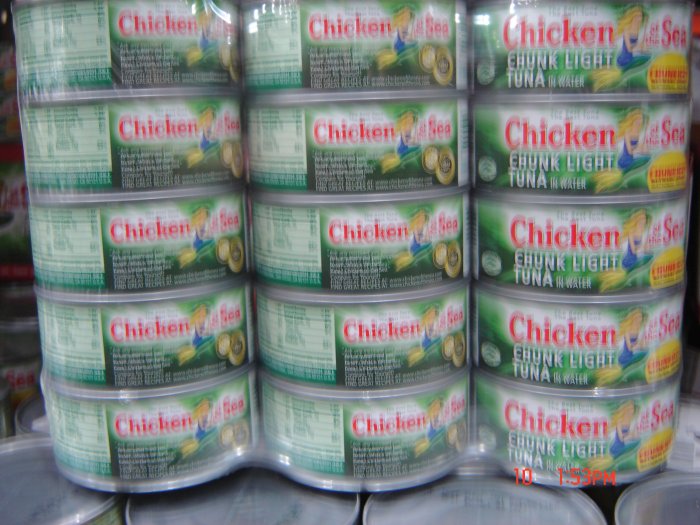 Tuna 15 cans ( 0.375 lbs., 170 g. each ) pack