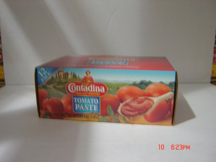 Tomato Paste 12 cans ( 0.375 lbs., 170 g. each ) pack