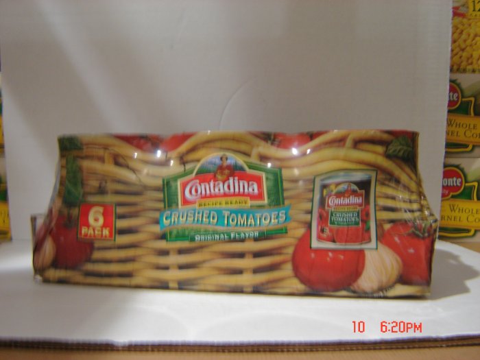 Tomatoes, Crushed 6 cans ( 1.75 lbs., 795 g. each ) pack