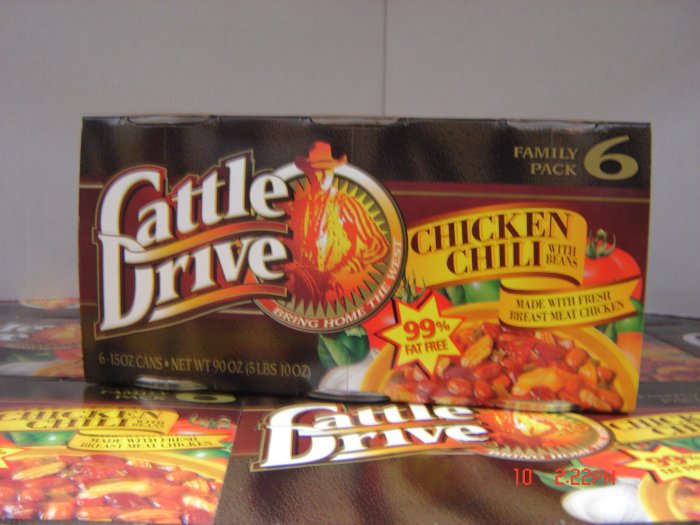 Chili, Chicken and Beans 6 cans (0.94 lbs., 425 g. each) pack