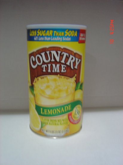 Drink Mix, Lemonade, Country Time (5.16lbs.,2330g.)