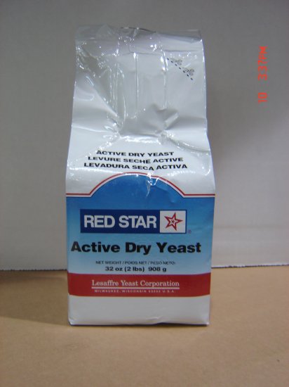 Yeast, Active Dry for Baking (2.0 lbs., 909 g.)