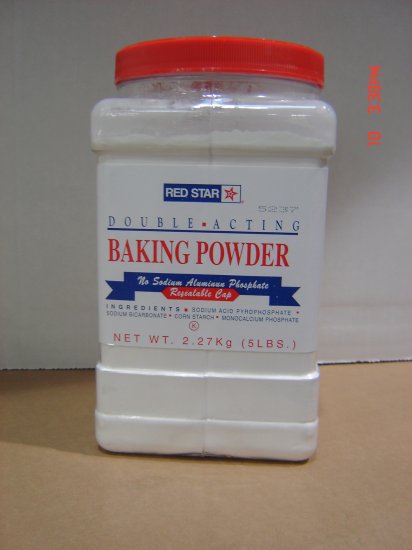 Baking Powder (5.0 lbs., 2272 g.)