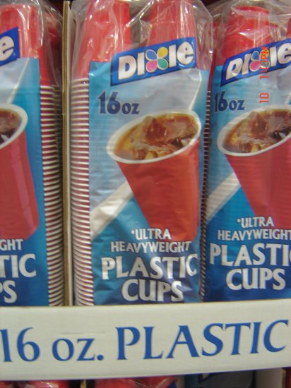 Cups, Plastic "Heavyweight" 240 Count Pack