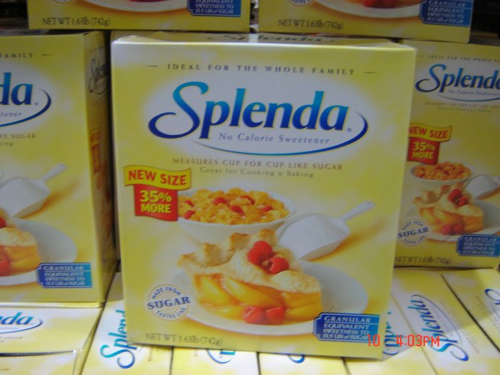 Sweetener, Splenda, 2 Bag (0.82lbs., 371g. each) Pack