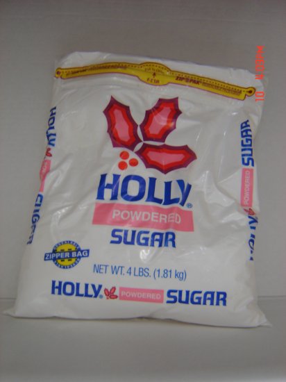 Sugar, Baker's Powered 4 lbs. , 1810 gram Bag