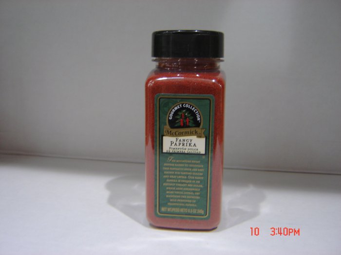 Paprika, "Fancy Gourmet" 0.53 lbs., 241 gram Bottle - Out of Stock