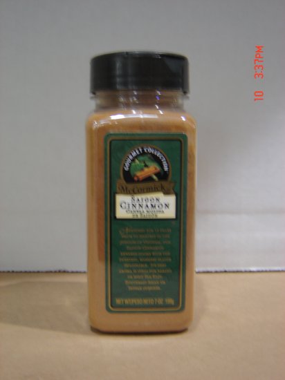 Cinnamon, Saigon 0.44 lbs., 199 grams Bottle