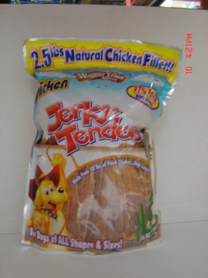 Dog Treats, Chicken Jerky Tenders 2.5 lbs.,1130 g. Pack