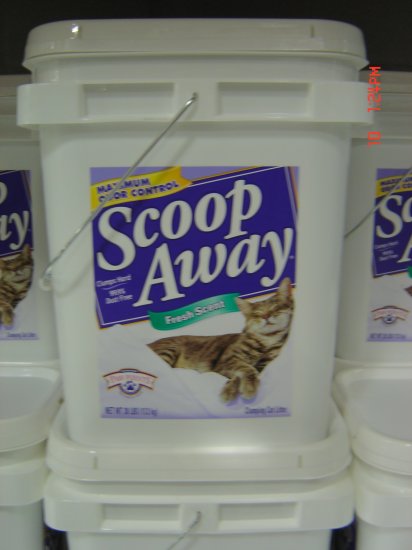 Cat Litter "Odor Control" 38 lbs., 17200 grams Container