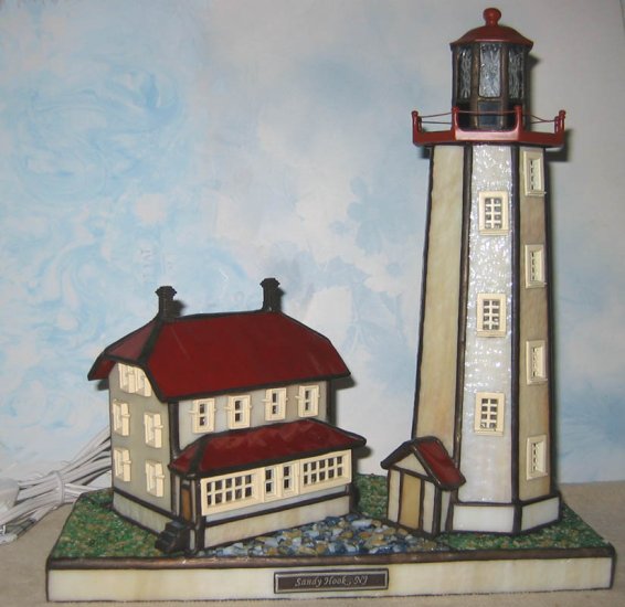 Forma Vitrum SANDY HOOK, Coastal Heritage Lighthouse, limited edition, retired