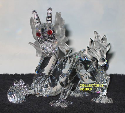 Swarovski DRAGON, DO1X971, 1997 SCS Members figurine