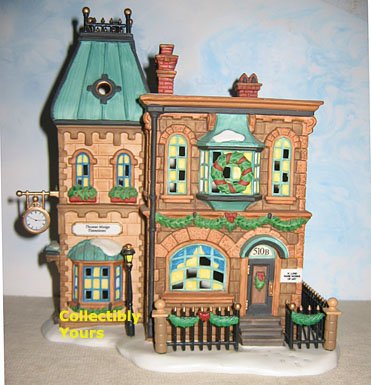 Department 56 Dickens THOMAS MUDGE TIMEPIECES, 58307, retired, MIB