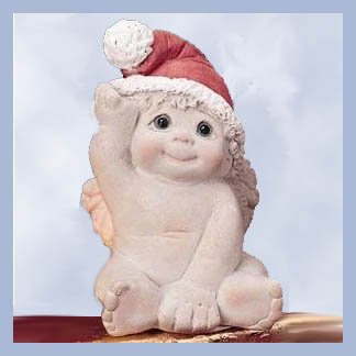 Dreamsicles SANTA BABY, mini, DX256, Kristin Haynes, Retired, NEW