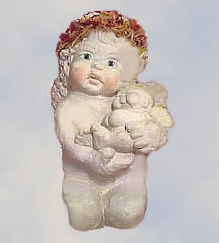 Dreamsicles CHERUB & CHILD, DC100, Kristin Haynes, Retired in 1995, NEW