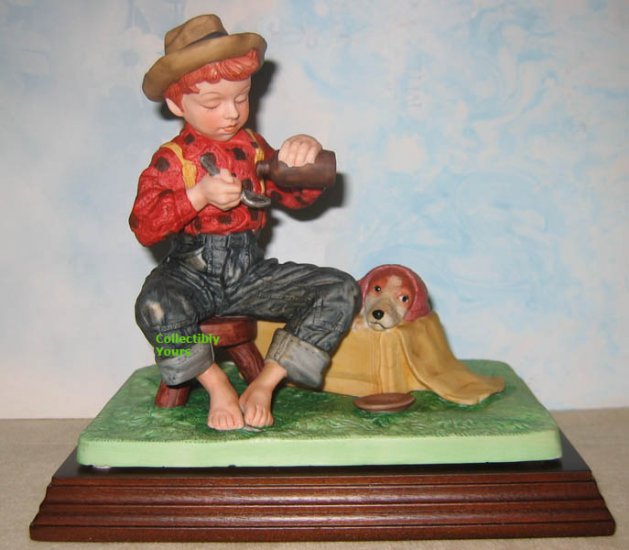 Norman Rockwell MYSTERIOUS MALADY Figurine, Museum Collections, MIB