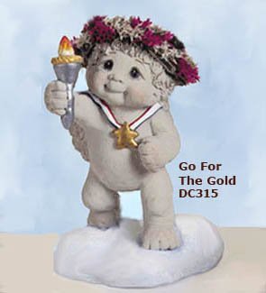 Dreamsicles GO FOR THE GOLD, DC315 Kristin Haynes, Retired, MIB