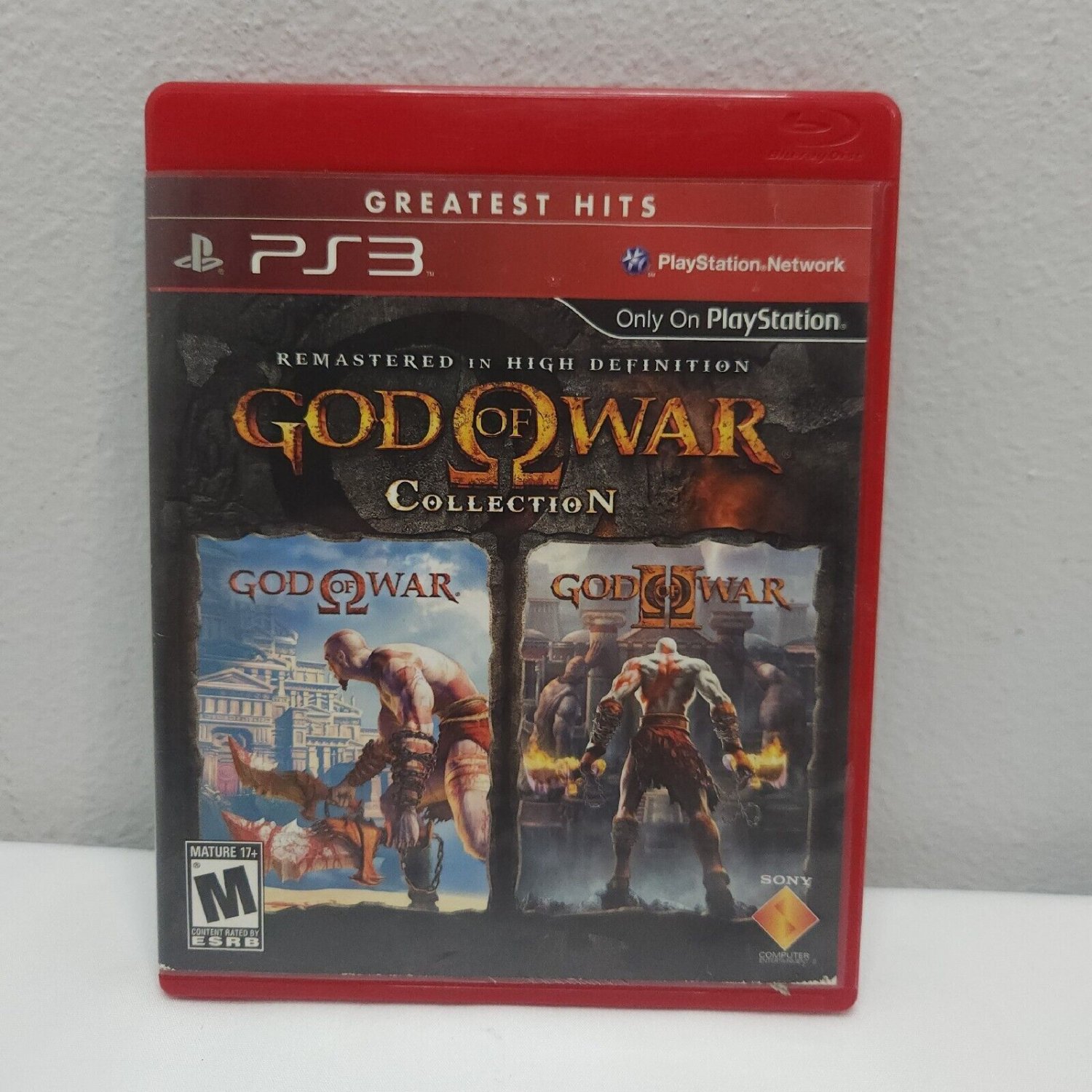 God Of War Collection Greatest Hits Sony Playstation Complete