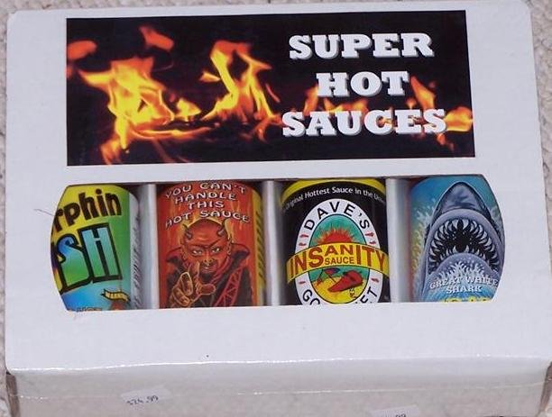 4 Pack Gift Box - Super Hot Sauce