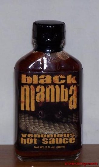 Black Mamba Venomous Hot Sauce 2oz