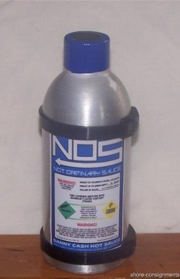 Danny Cash NOS BLUE Hot Sauce Not Ordinary Sauce