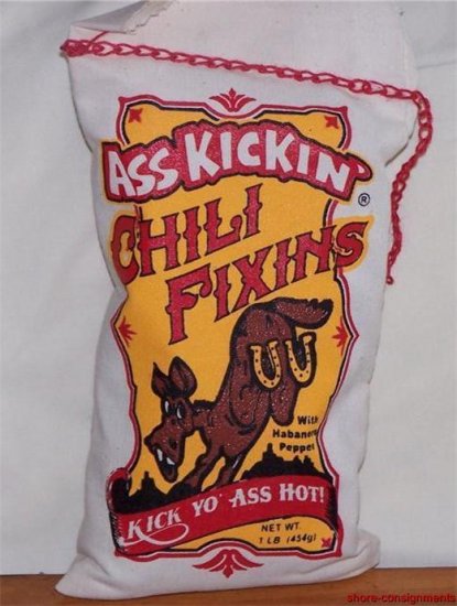 Ass Kickin' Chili Fixin`s 1lb Bag