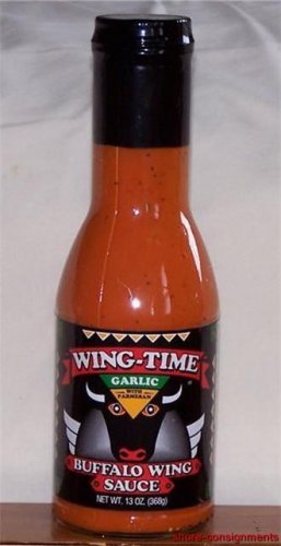 Wing Time Garlic Buffalo Wing Sauce 13oz