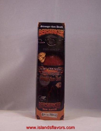 Blair's Zakk Wylde's Hot Sauce Berserker STRONGER THEN DEATH with Skull