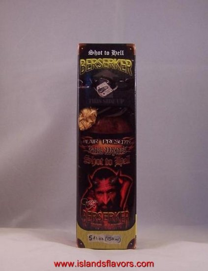 Blair's Zakk Wylde's Black Label Berserker Hot Sauce SHOT TO HELL