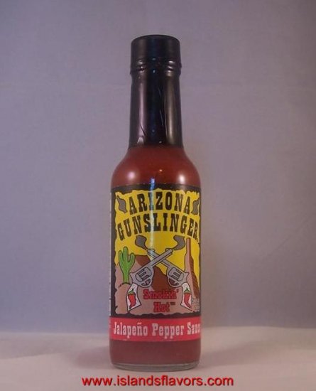 Arizona Gunslinger Smokin Hot Red Jalapeno Pepper Sauce