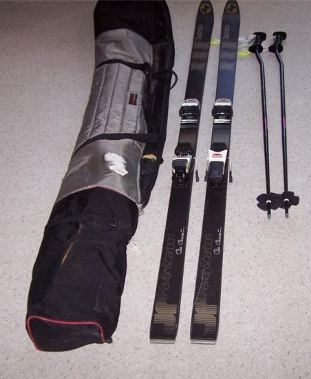 Lacroix espace Snow Skis 195cm used good condition