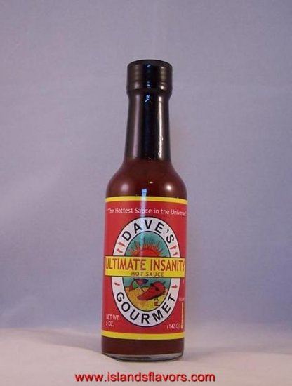 Dave's Gourmet Ultimate Insanity Hot Sauce 5oz